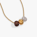 Coffee Bean 'Happiness, Wealth, Health' Engraved Pendant Necklace 6