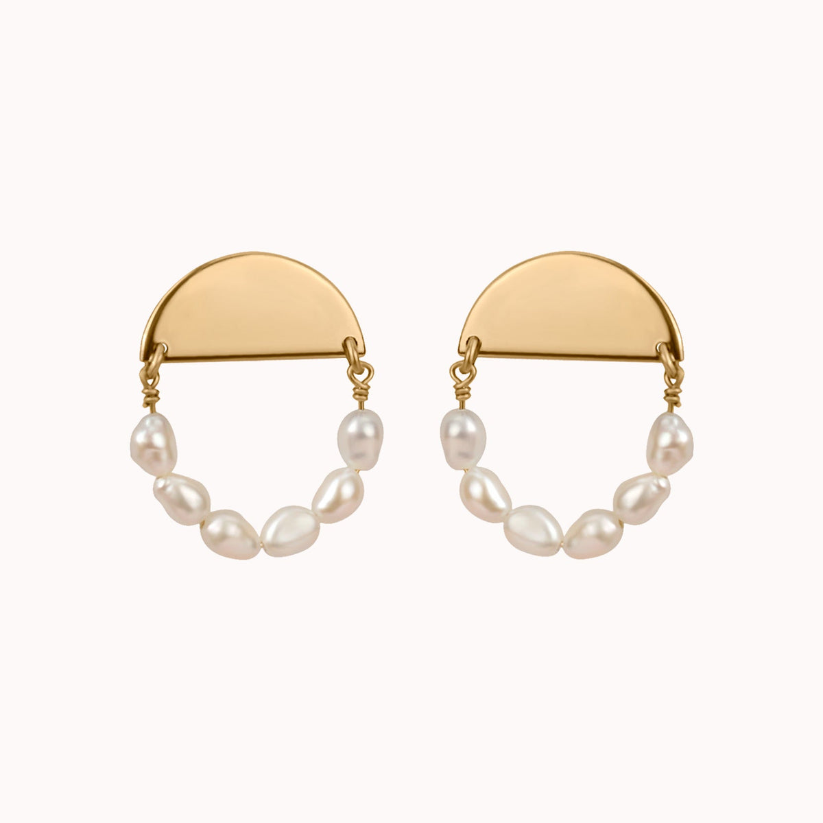 Camilla Pearl Stud Earrings