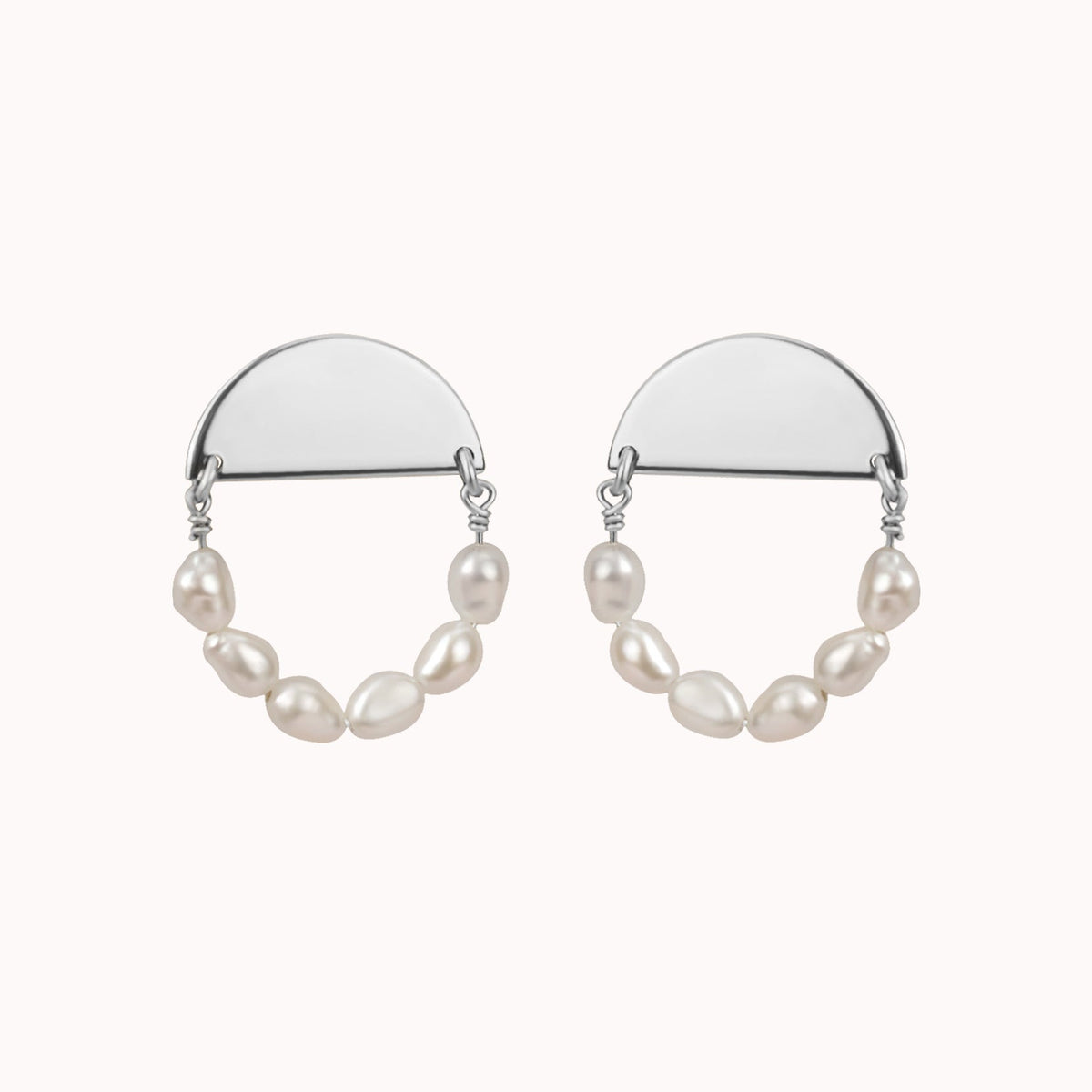 Camilla Pearl Stud Earrings