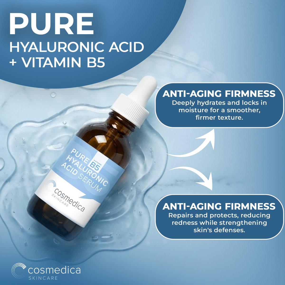 Hyaluronic Acid +Vitamin B5 Serum