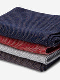Riccardo (grey & white) - Italian 100% cashmere scarf with pattern 7