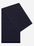 Riccardo (blue & brown) - Italian cashmere scarf with pattern 2