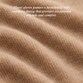 CA0547 (brown) – Women’s Italian lambskin cashmere-lined leather gloves with zipper 4