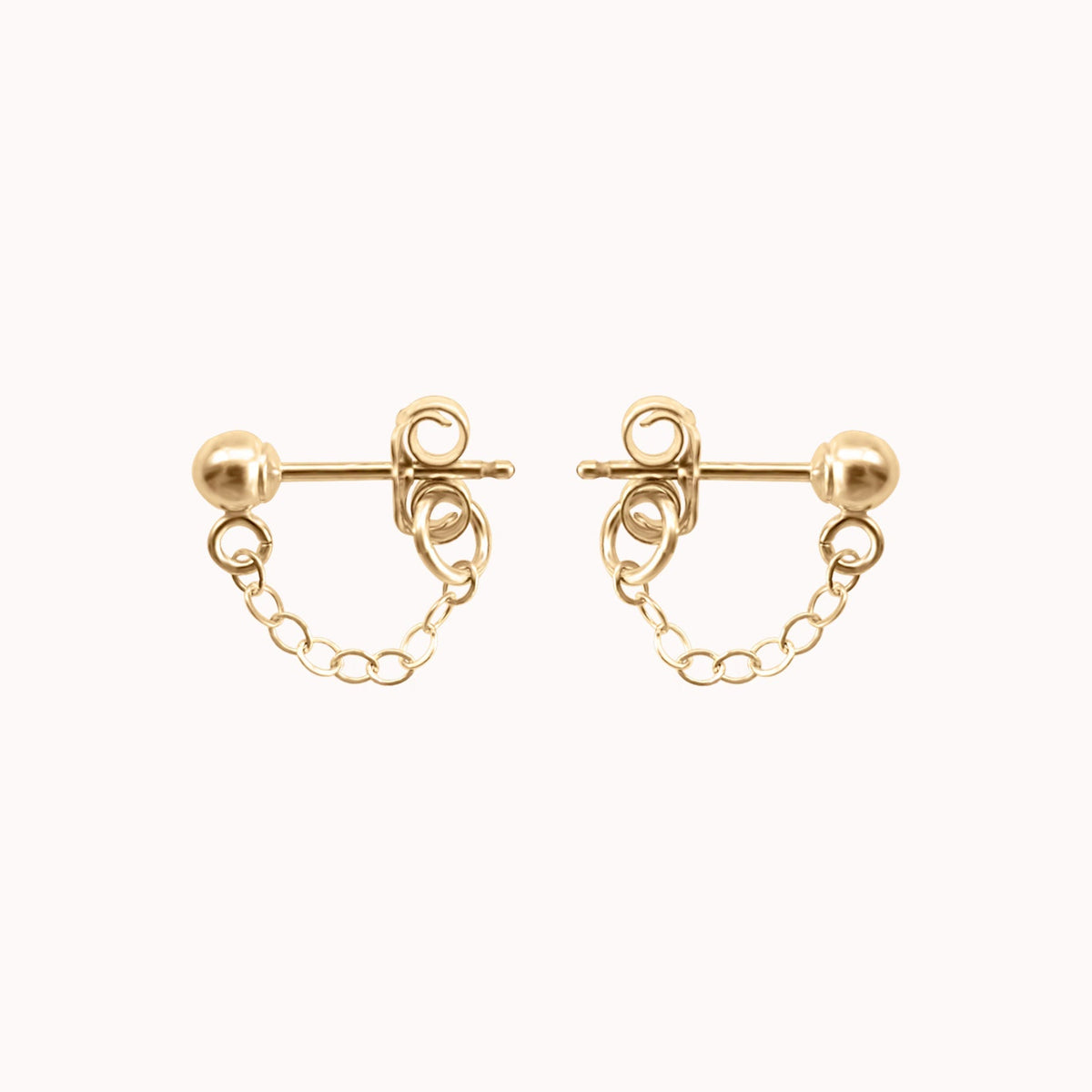 Chain Cuff Earrings