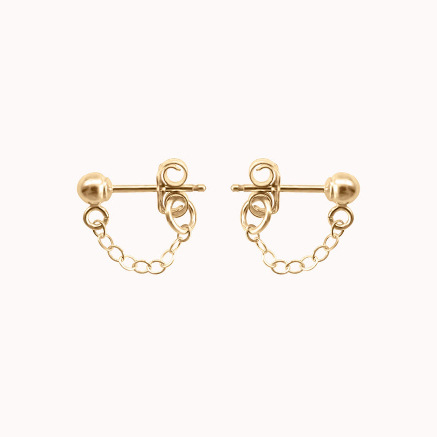 Chain Cuff Earrings