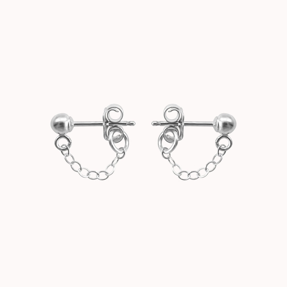 Chain Cuff Earrings