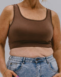 Classic Wide Strap Tank Halftee 7