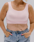 Classic Wide Strap Tank Halftee 4