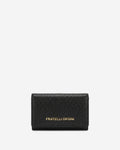 Costanza (black) - Italian calf leather women’s wallet 3