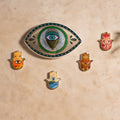 Protective Abundance Evil Eye Ceramic Wall Blessing 2