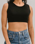 Crew Neck Tank Halftee 1
