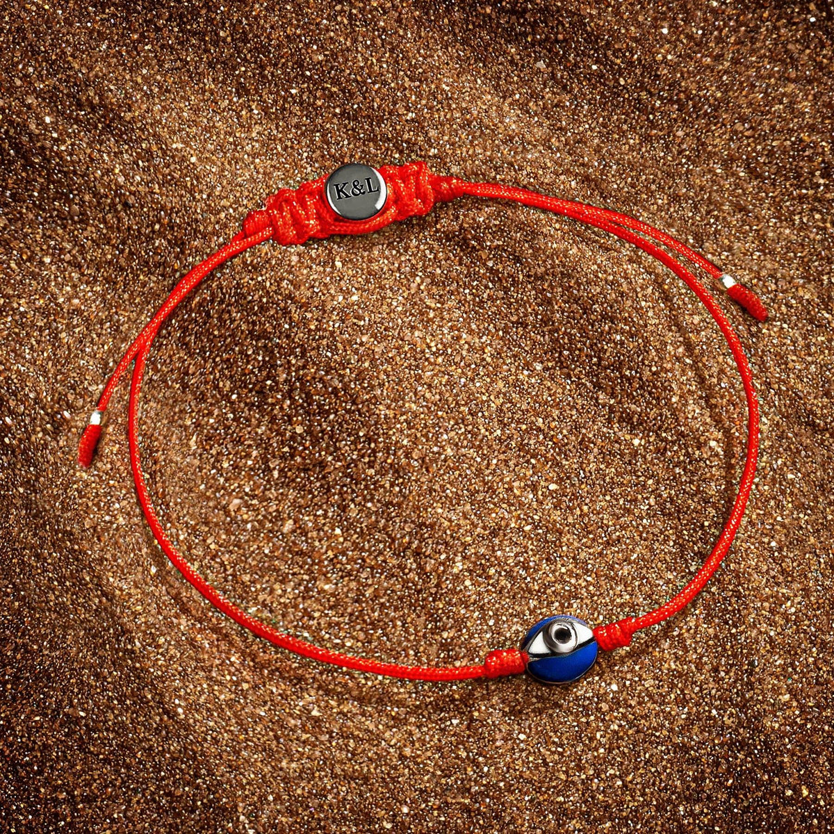 Spiritual Freedom - Evil Eye Red String Bracelet