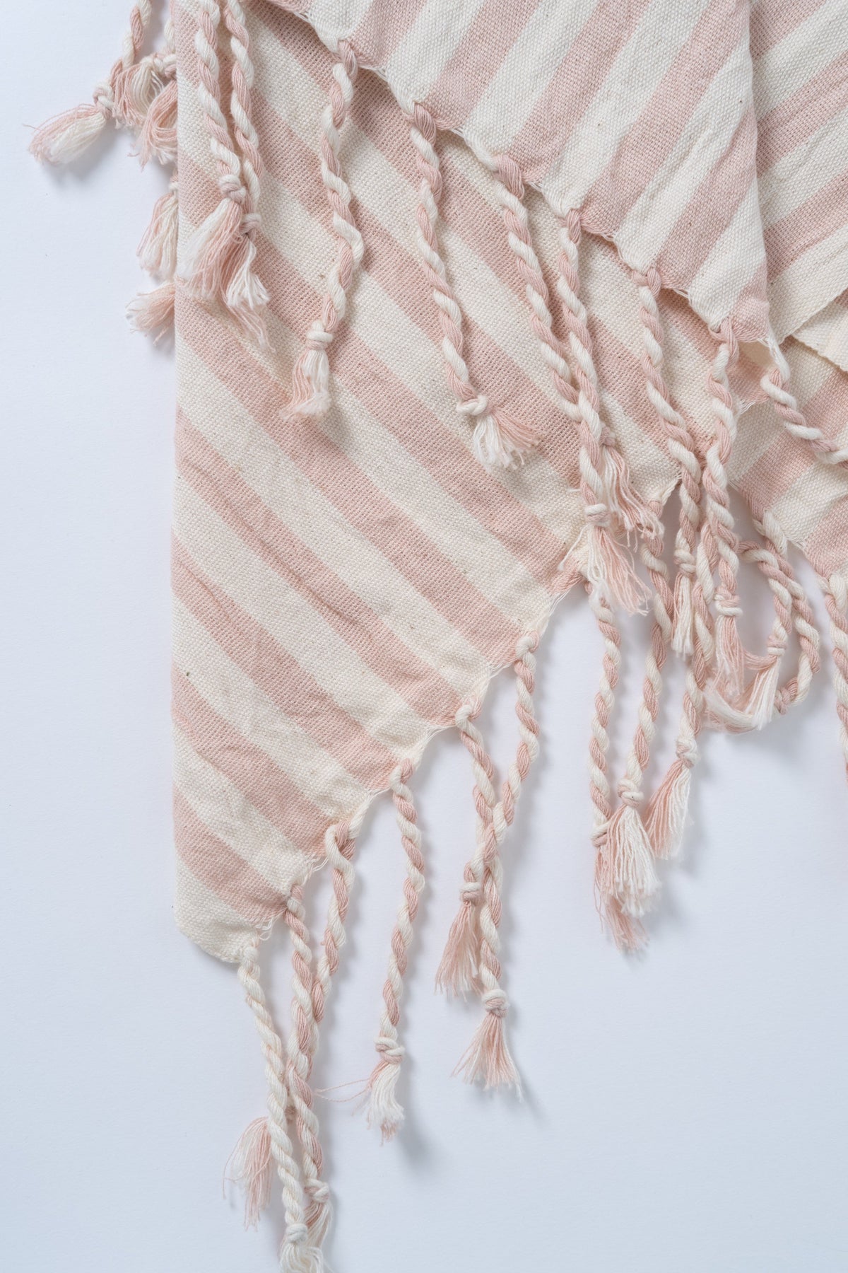 Girit Salmon Cotton Linen Towel