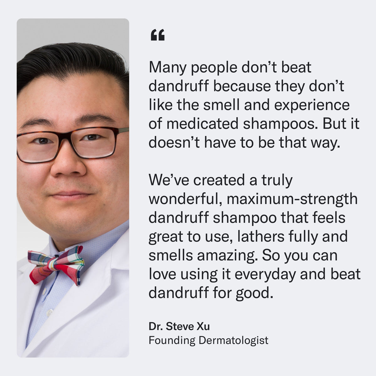 Moisturizing Dandruff Shampoo