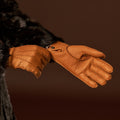 Donatella (brown) – Luxurious Italian peccary leather gloves with cashmere lining 7