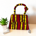 Asma Knot African Print Mini Bag 2