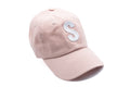 Dusty Rose Letter Baseball Hat 7