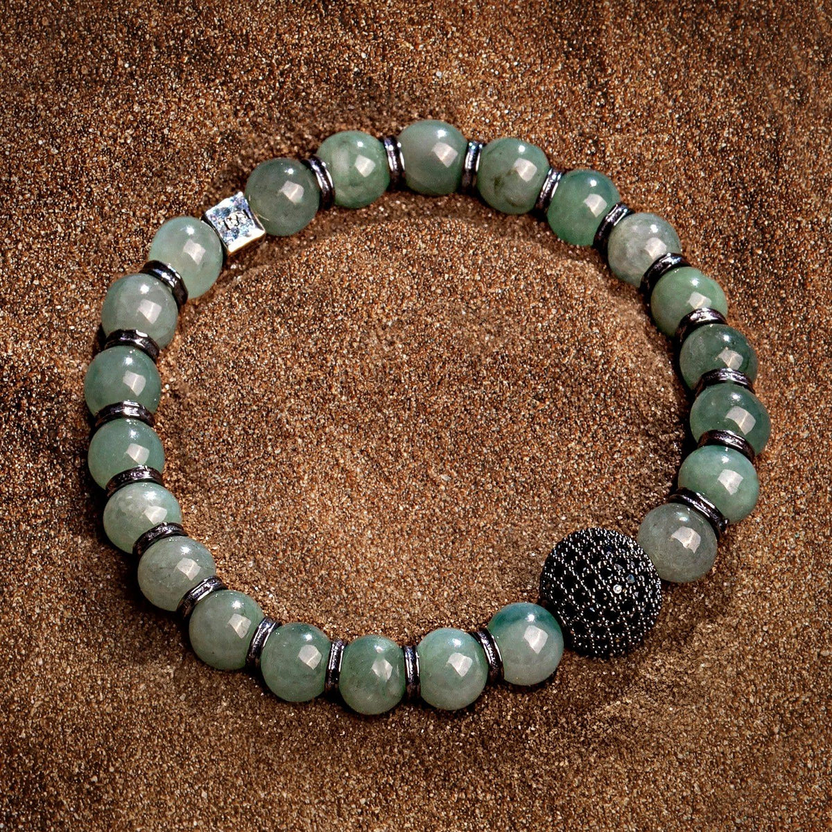 Abundant Vitality Men's Jade Bracelet