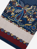 Edoardo (blue) - Soft and lightweight Italian scarf from 100% wool 4