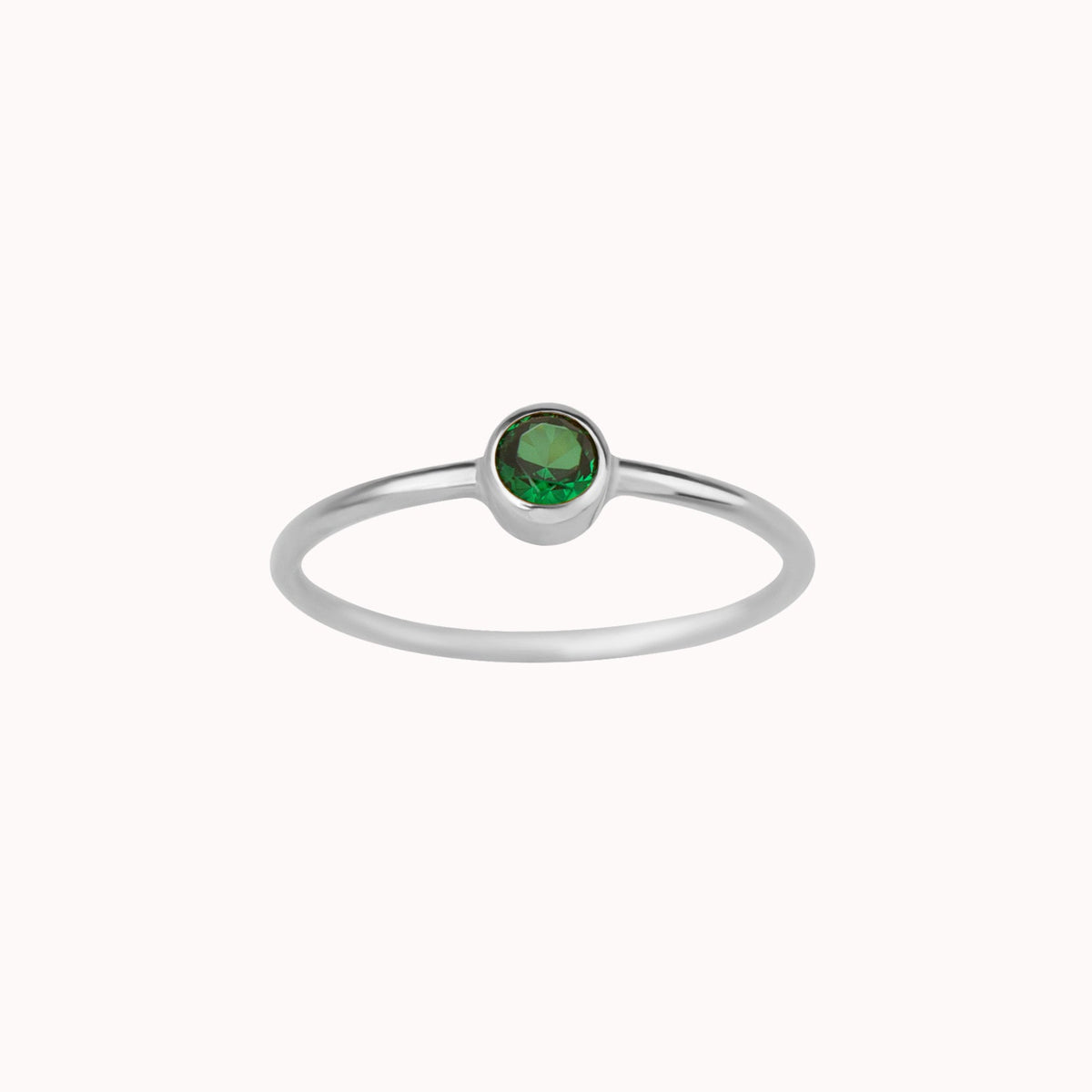 May Birthstone Ring ∙ Emerald