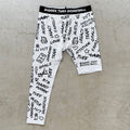 Emotions - Single-Leg Compression Tights - Right - White 3