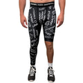 Emotions - Single-Leg Compression Tights - Right - Black 2