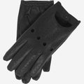 Enzo (black) - Italian lambskin leather driving gloves 1