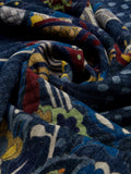 Edoardo (blue) - Soft and lightweight Italian scarf from 100% wool 5