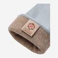 Leonora (sky) - Italian cashmere lined 6-button length leather gloves 8