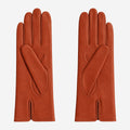 FC04 (cognac) - Women's Italian cashmere lined leather gloves 2