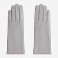 FC04 (grey) - Women's Italian cashmere lined leather gloves 1