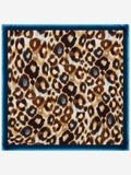 Bruna (blue)- Soft and lightweight Italian foulard from pure silk 2