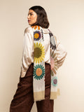 Evelina (yellow) - Soft and lightweight Italian scarf from premium wool 5