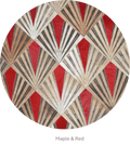 FLAME – Bold Lasered Luxury Rug in Premium Leather 4