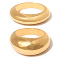 Seaglass Ring Duo in Gold 1