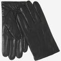 Giovanni (black) - Classic Italian lambskin leather gloves with cashmere lining & touchscreen feature 3