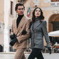 Giovanni (black) - Classic Italian lambskin leather gloves with cashmere lining 10