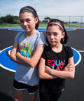 Equal Play Girls' Black T Shirt 3