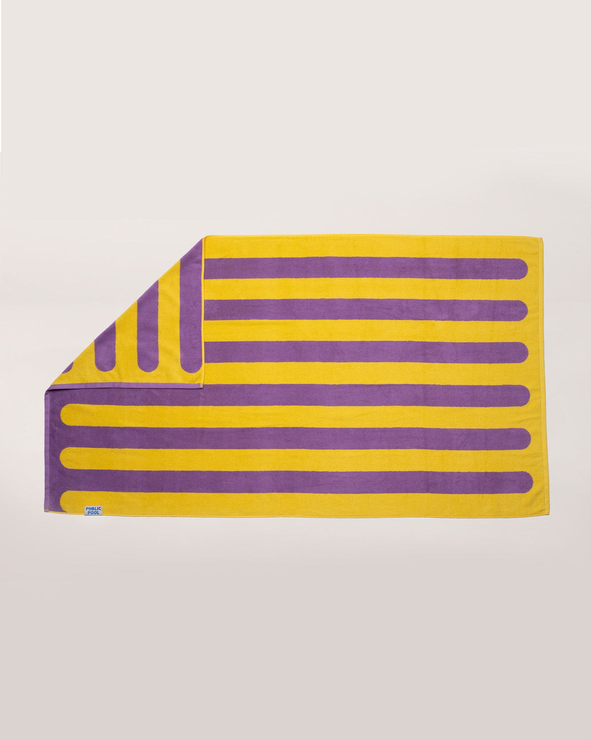 Classic Cabana Towel — Grape Glow