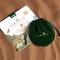 Conscious Awakening Matte Onyx Mantra Barrel Bracelet 4