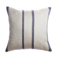 Silk Striped Rustic Pillow 1