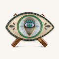Protective Abundance Evil Eye Ceramic Wall Blessing 4