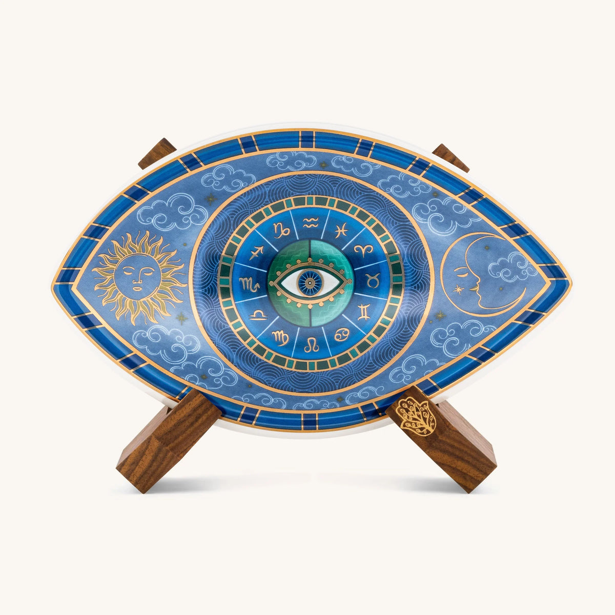 Celestial Unity Evil Eye Ceramic Wall Blessing