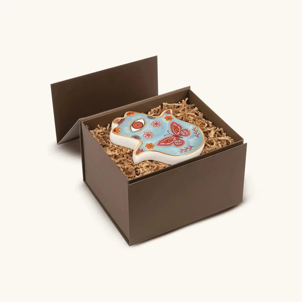 Serene Mindscape Hamsa Wall Blessing