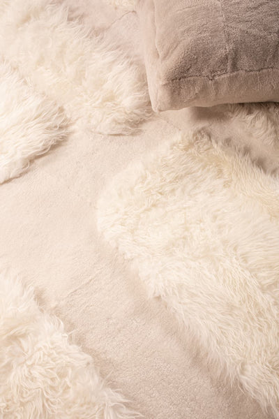 Holland – Oversized Shearling Wool Rug, by Homelosophy