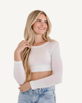 Crew Neck Long Sleeve Halftee 6