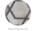 HEXAGON – Modern Patterned Rug in Organic Hide 7