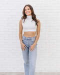 Sleeveless Turtleneck Halftee 2