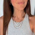 Dainty Box Chain Necklace (20") 3