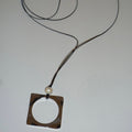 La Jolla Cord Choker in Silver 3
